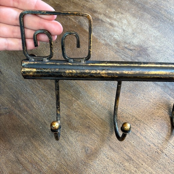 Key Holder Wall Mount‎ Rack Decorative Home Decor Rustic Entryway Coat Rack - Picture 2 of 9